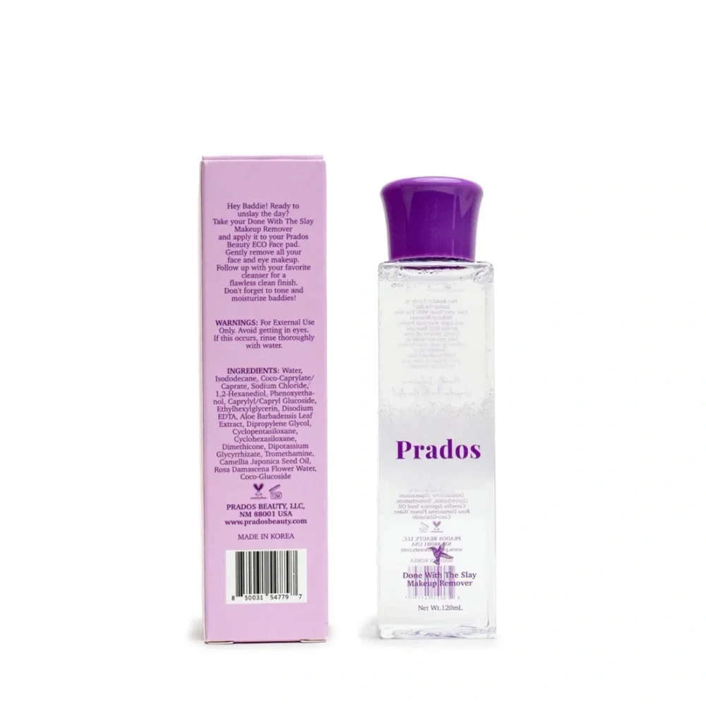 Prados‎ Done With The Slay Makeup Remover